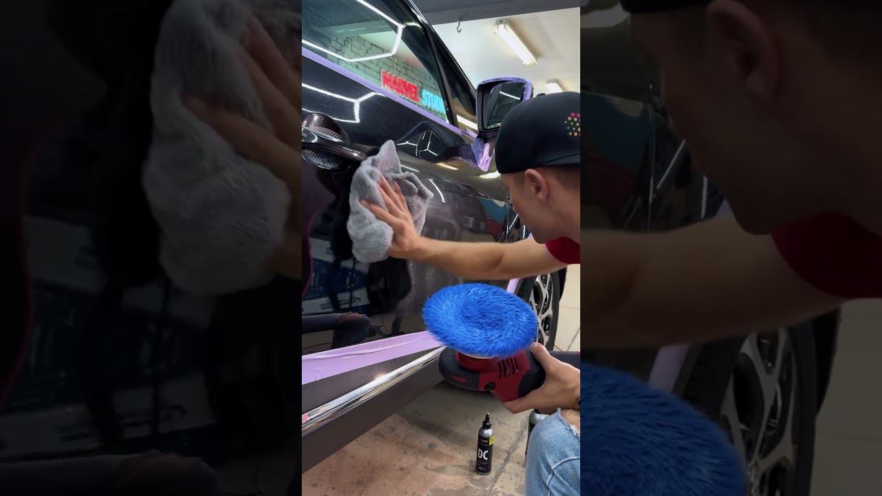 Как полировать ротором!