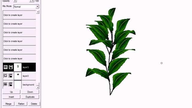 Twistedbrush Leaf Brush