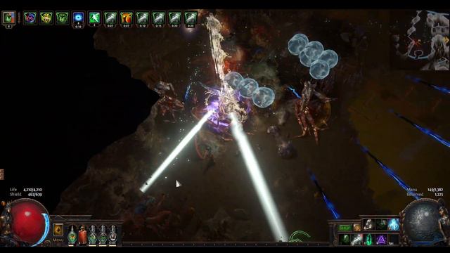 [POE 3.20] CheapBunny's 4 Curses Destructive Link Crit Stone Golem |Eye Of Malice+Anathema| Minotau