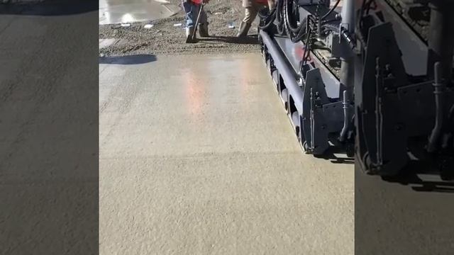 Устройство бетонных полов Laser Screed