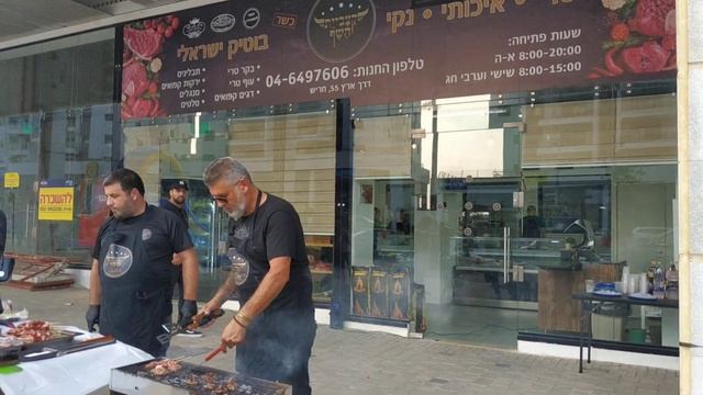 23.10.2019год. Город Хариш. Открытие мясного магазина. Тел. Компании 0535326563