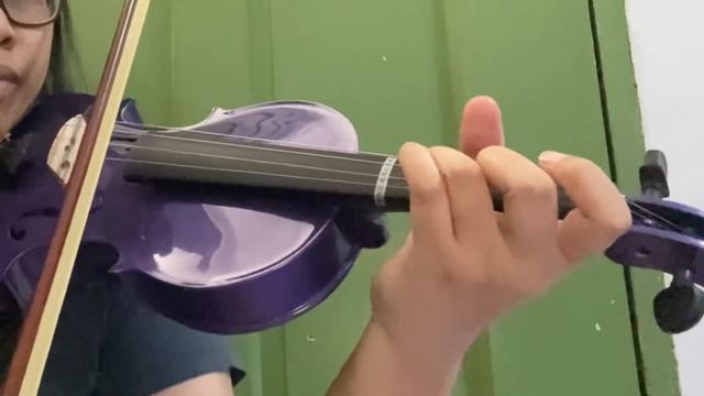 Ave Maria - Franz Schubert (1 Month Progress - Cremona SV-75 Purple Violin)
