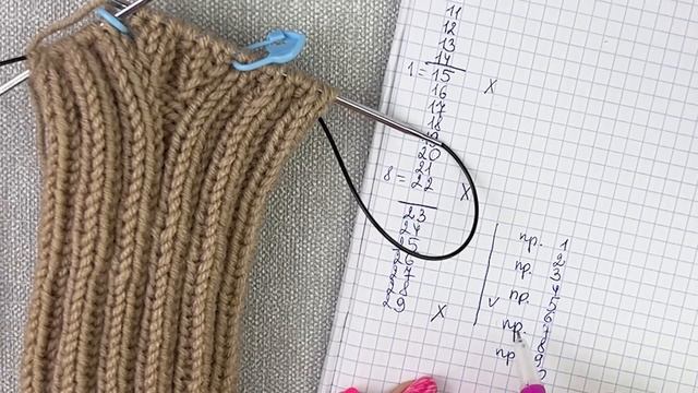 ВЯЗАНЫЕ НОСКИ СПИЦАМИ. МАСТЕР-КЛАСС