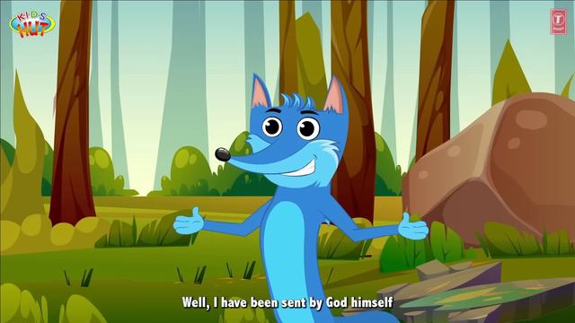 THE BLUE JACKAL | Kids Stories: Animated Stories For Kids | Tia &Tofu Storytelling | English Storie