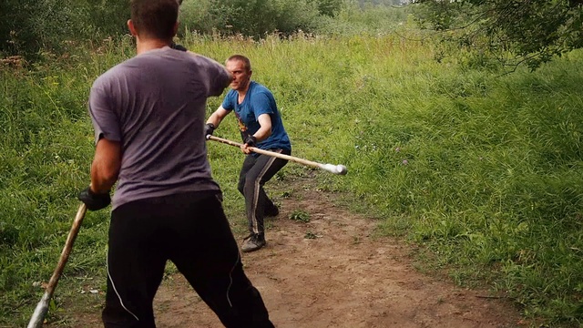 Бой на шестах