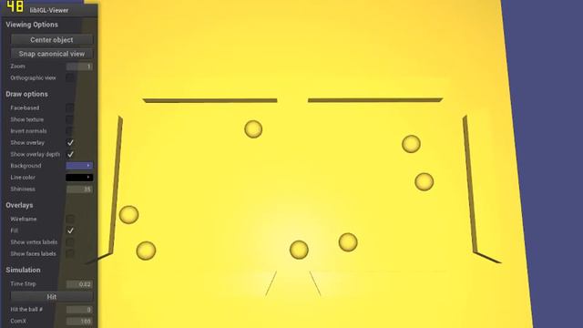 Pool Simulation (Game Physics)