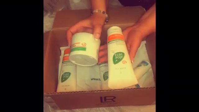 распаковка заказа от LR,  март 2021