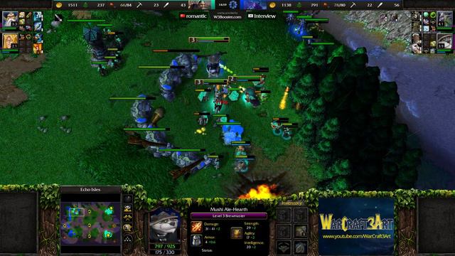 Moon(NE) Vs Fortitude(HU) - Warcraft 3: Classic - RN6206