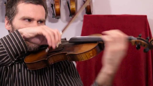 Old  Germany Stradiuarius Violin, Circa 1900