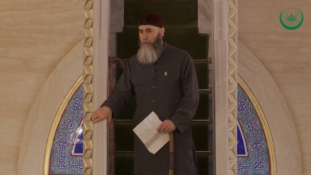 Пятничная проповедь Муфтия ЧР Салаха-Хаджи Межиева в мечети 