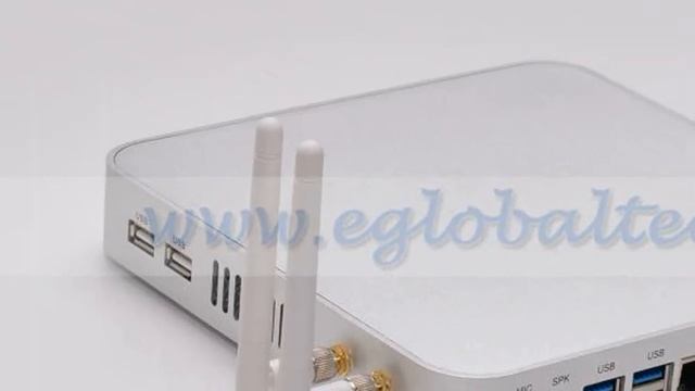 $402  Mini Nettop Fanless Micro PC With Intel Dual Core I3 4010U 8GB Ram 64GB SSD 500GB