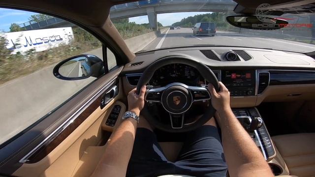 Porsche Macan GTS TOPSPEED Autobahn POV