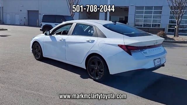 SOLD - USED 2021 HYUNDAI ELANTRA SEL IVT At McLarty Toyota - NLR (USED) #MH012898