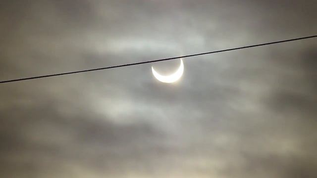 Солнечное затмение Москва 04.01.2011