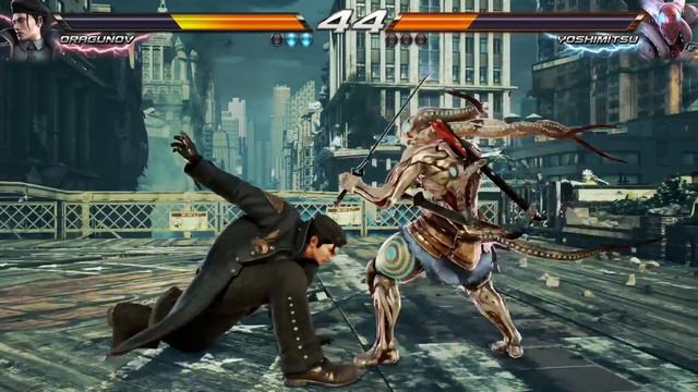 Tekken 7 Fated Retribution Akuma Gameplay
