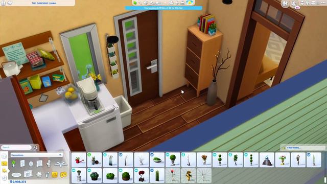 SUNNY MICRO HOME // Sims 4 Speed Build