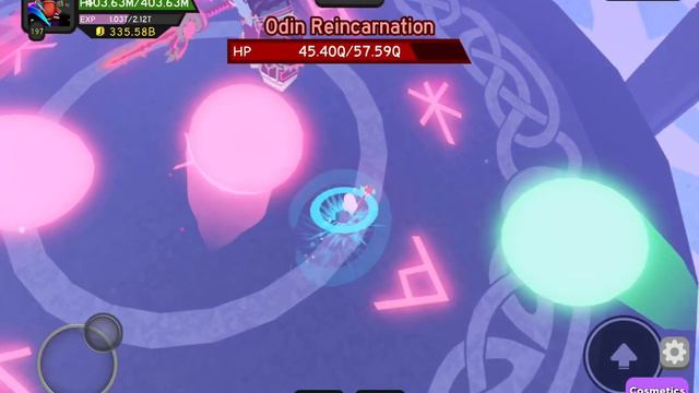 My Best Attempt At Odin Reincarnation Yet! [Dungeon Quest]