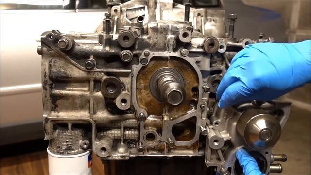 Subaru Oil Pump And Water Pump Install