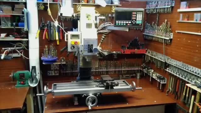 RCOG-25V # 2 обзор фрезерного станка