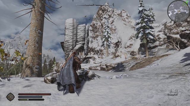 Let's Play Skyrim Anniversary Edition 2022 (+1400 MODS) #6 Auf Zum Ötzi Hügel Grab Oder So