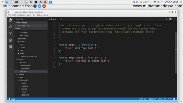 6  Laravel Routing Pages