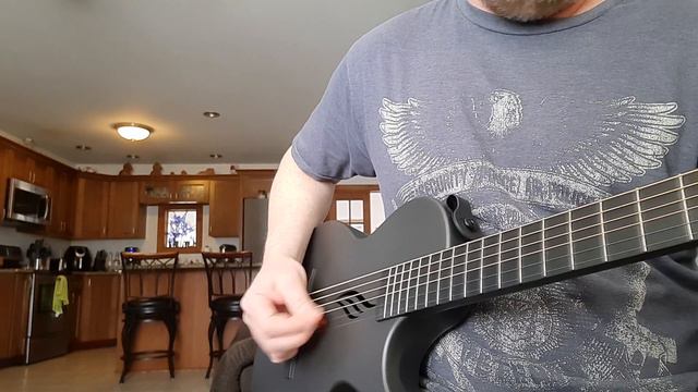 Sound Check- Enya Nova Go 12 size Travel CARBON FIBER Guitar About 200 on Amazon w Case