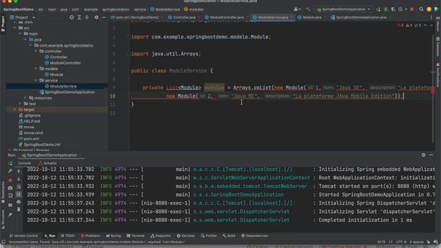 Spring Boot Avec IntelliJ Idea   2ème Partie