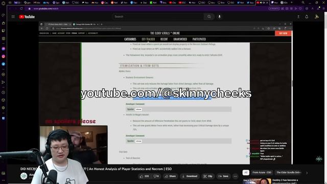 Is ESO Actually Dying? - @Azuraaaaaaaaa - Nefas & Co. React | The Elder Scrolls Online