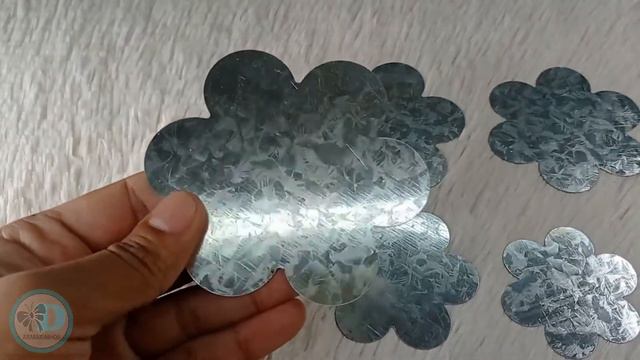 MOLDE FLOR CAMELIA 6 PONTAS PARA ARTESANATO, FUXICO E COLA PERMANENTE ACRILEX