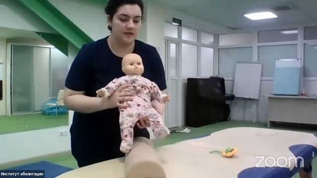 ЛФК при задержке психомоторного развития у детей 7-12 месяцев