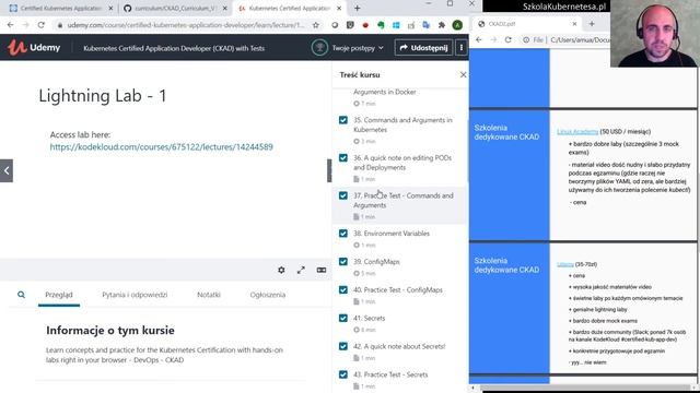 Certified Kubernetes Application Developer (CKAD) - Jak Zdać Ten Egzamin - Część II (przygotowanie)