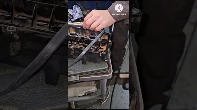 Замена прокладки клапанной крышки Hyundai Solaris 2014 г.