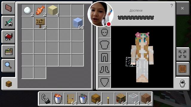 Майнкрафт с Тамарой: Строим ледяной замок Эльзы