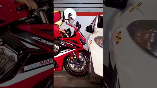Honda CBR650R Crash Test ?? Full Video Coming Soon ??#topbikez