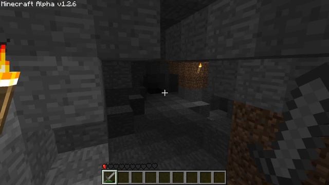 Выживание в альфа версии MINECRAFT - #2 Монстры есть! [alpha 1.2.6]