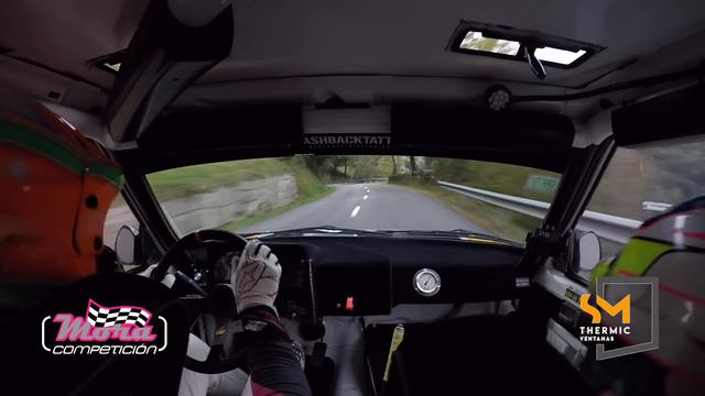 Manuel Mora-Ivan Bajo Peugeot 205 Rallye Subiendose Por Las Paredes | Rallye Montaña Central 2021