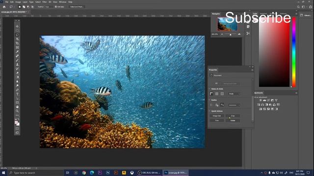 How To Change The Resolution Of An Image And Keep The Same Size Adobe Photoshop 2021