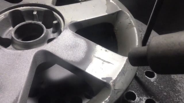 Дробеструй литых дисков