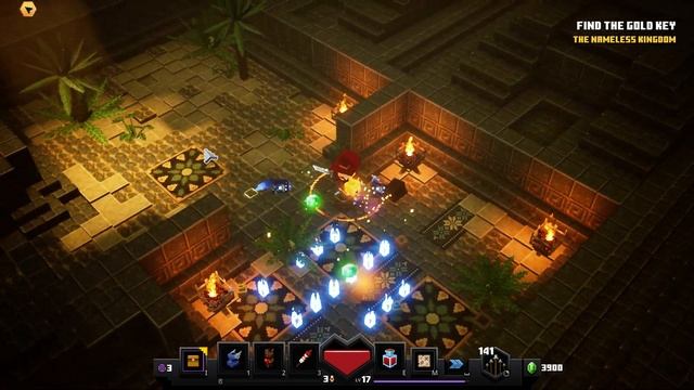 Find The Gold Key Minecraft Dungeons The Nameless Kingdom