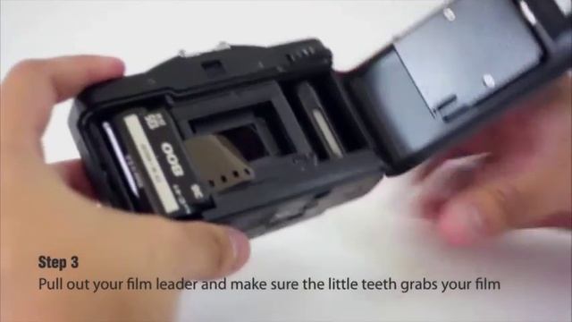 The Lomo LC-Wide - Loading Films, Batteries And Setting Film Sensitivities