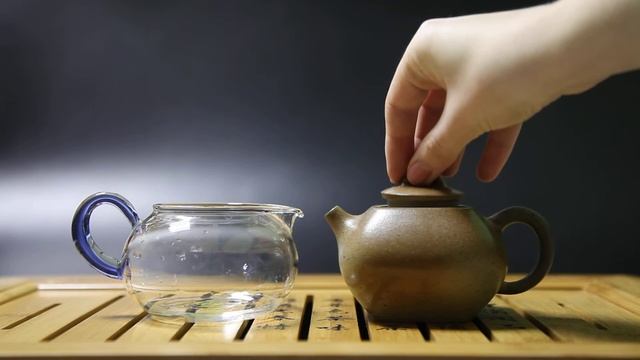 Чайник # 21648, исинская глина, дровяной обжиг, 176 мл./Teapot Yixing Clay Wood Firing 176 Ml