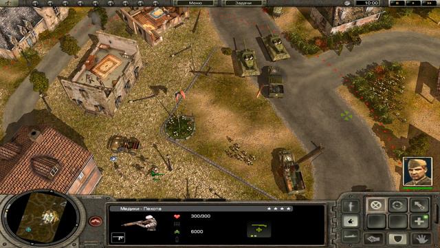 Прохождение Codename Panzers: Phase One #9 - Охота за конвоем [Союзники][ФИНАЛ]