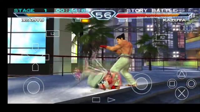 Tekken 4 PS2 (Aethersx2)