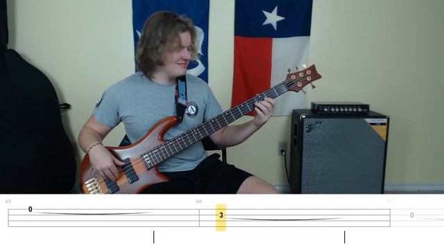 White Room - Cream (Bass Cover With Tabs)