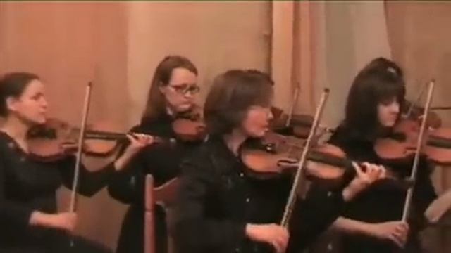 Little Girl & Cello, 6 Y.o., Vivaldi's Concert