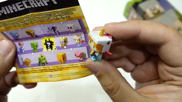 Минифигурки Майнкрафт против Огромного Стива Minecraft