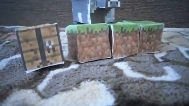мои фигурки майнкрафт № 6