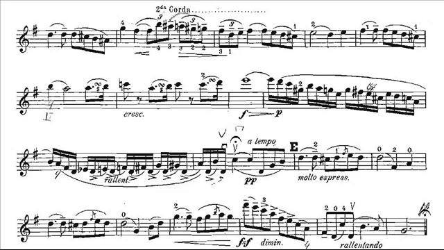 Vieuxtemps, Henry Fantasia Appassionata (begin) Opus 35