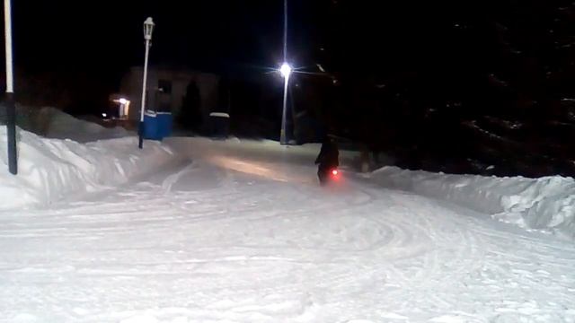 Небольшой зимний навал на Хонда Дио! Возвращение на ютуб !