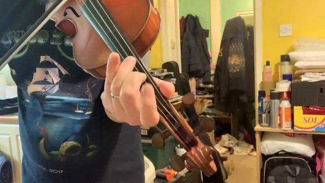 Jez King - Violin Teacher - Prague (play Through)